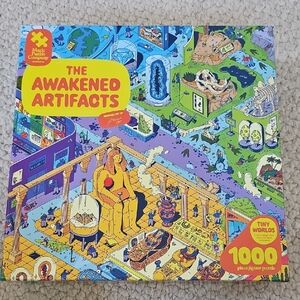 The Awakened Artifacts 1000-Piece Jigsaw Puzzle - Blue/Green/Purple